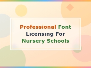 Best Licensed Font Pairings for Nursery School Materials